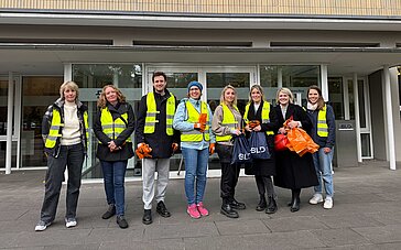 Müllsammelaktion in Köln