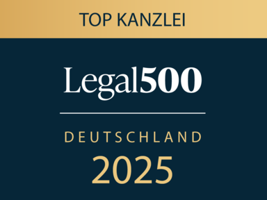 Auch 2025 wird BLD von The Legal 500 ausgezeichnet